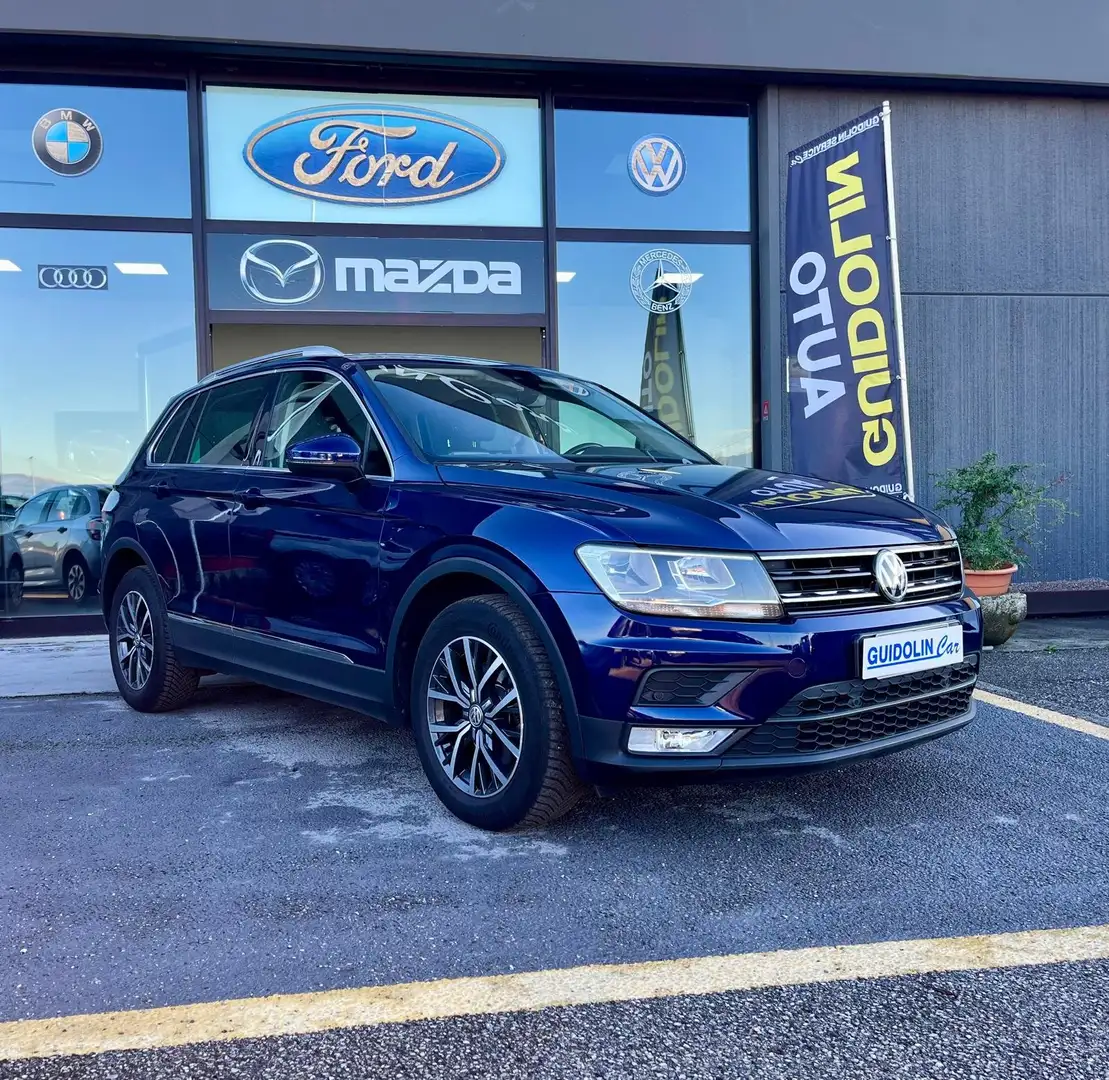 Volkswagen Tiguan 2.0 TDI 150CV DSG Business BlueMotion NAVI SENS Blu/Azzurro - 1