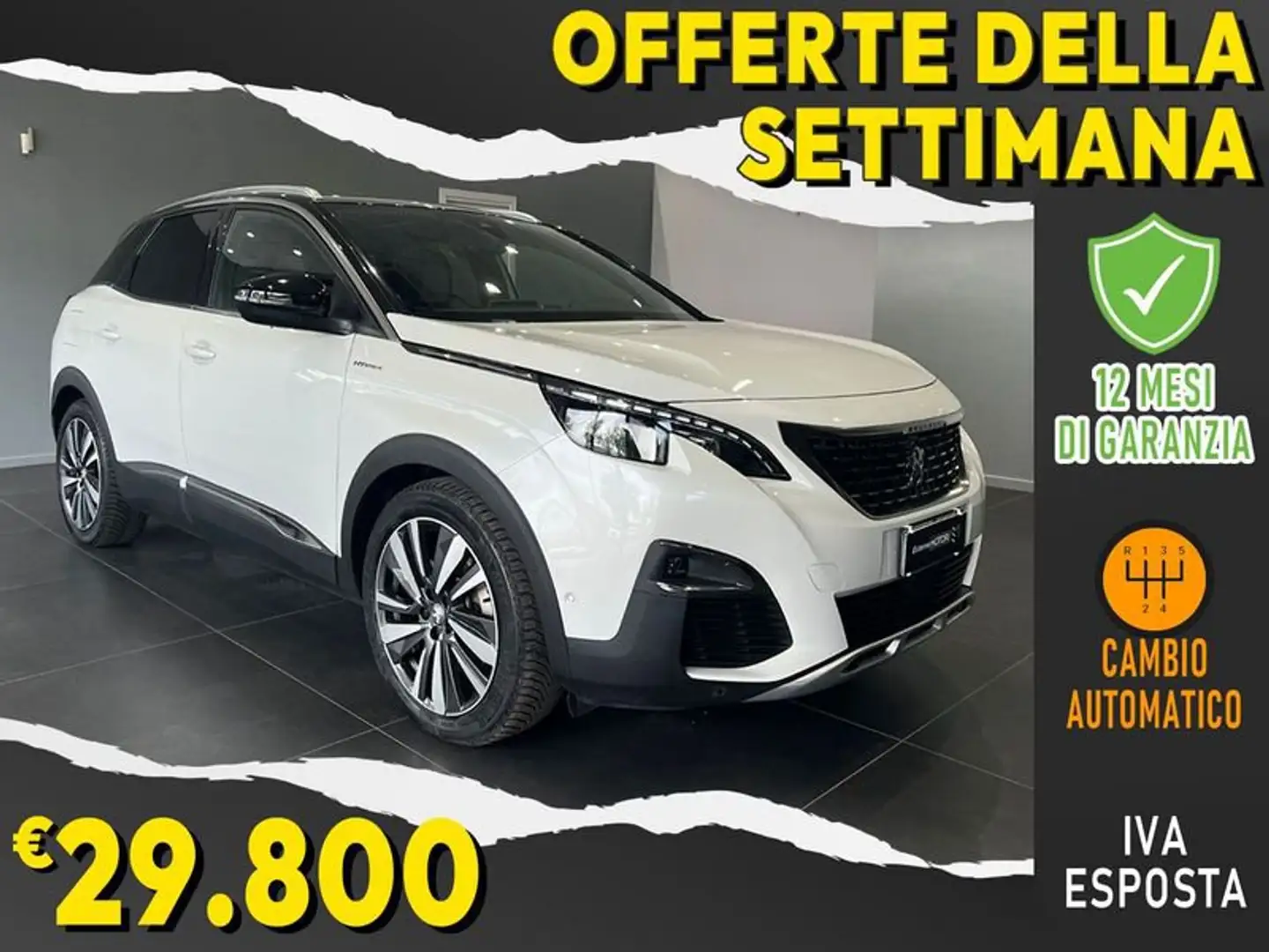 Peugeot 3008 Hybrid4 300 e-EAT8 GT - 1