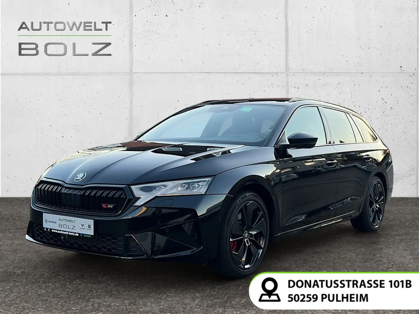 Skoda Octavia Combi RS 2.0 TSI Navi Kamera Canton LED Schwarz - 1