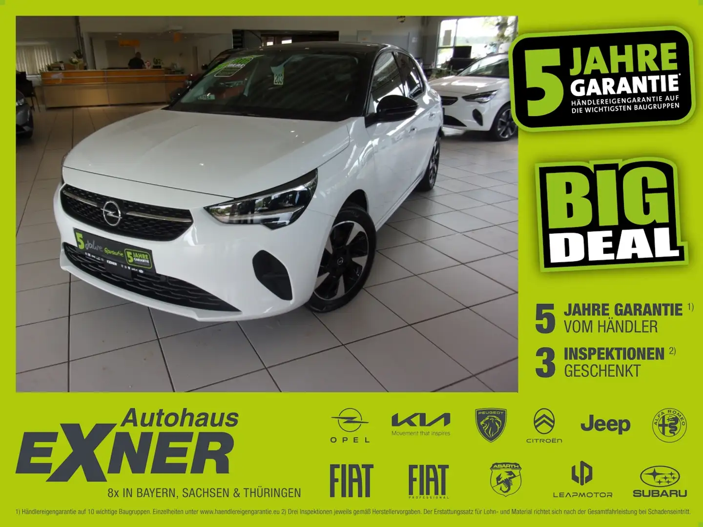 Opel Corsa-e EDITION - 50 kWh *Sitzheizung*LED*LM* Bílá - 1