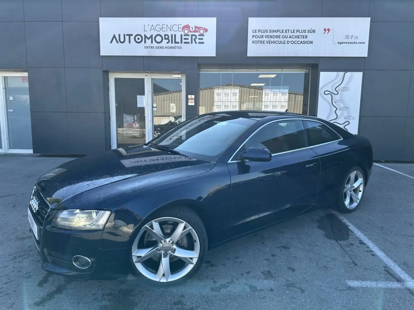 Audi A5 3.0 V6 TDI 245cv Tiptronic Ambition luxe Bang&Olufsen Bleu - 1