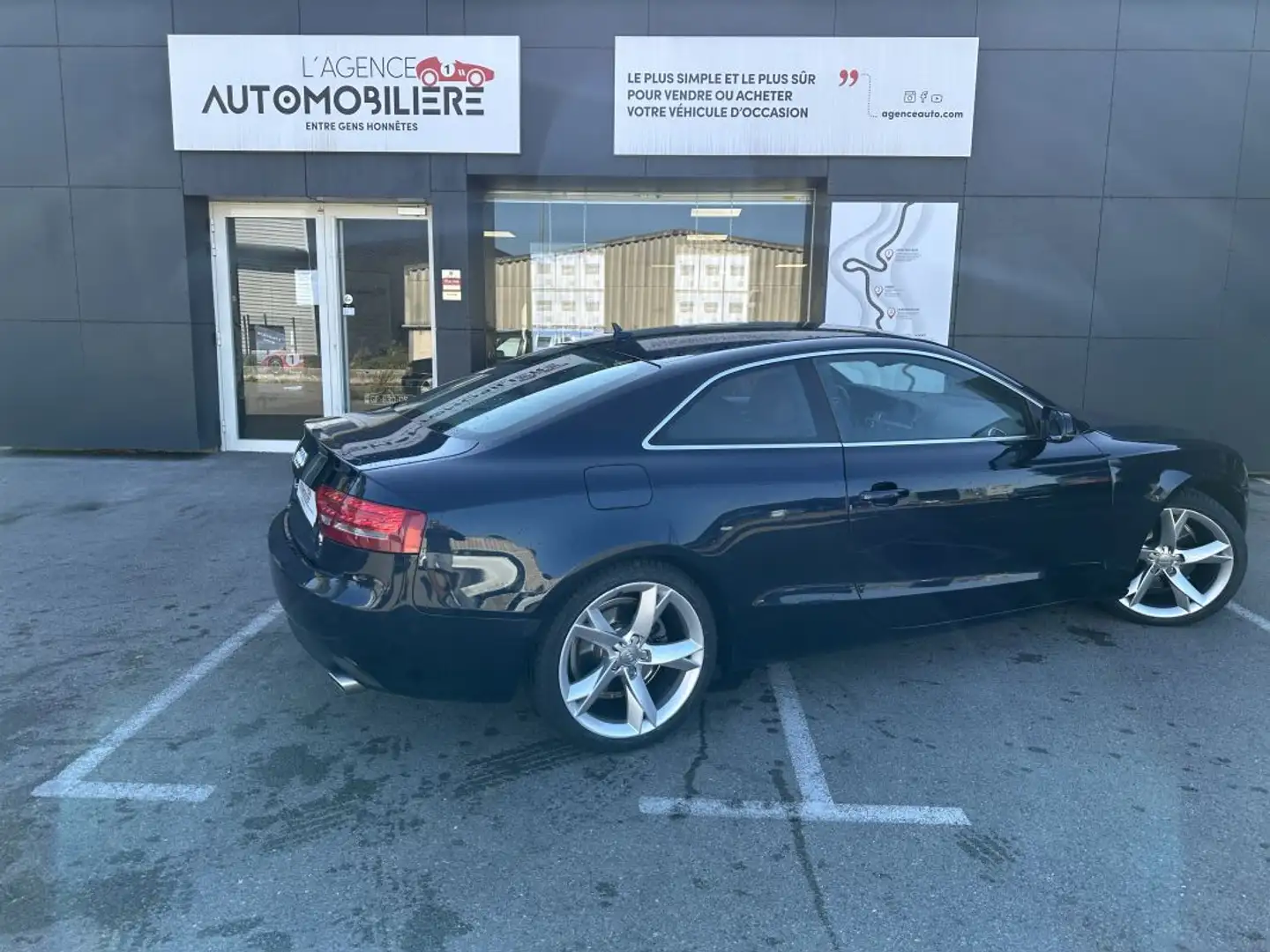 Audi A5 3.0 V6 TDI 245cv Tiptronic Ambition luxe Bang&Olufsen Bleu - 2