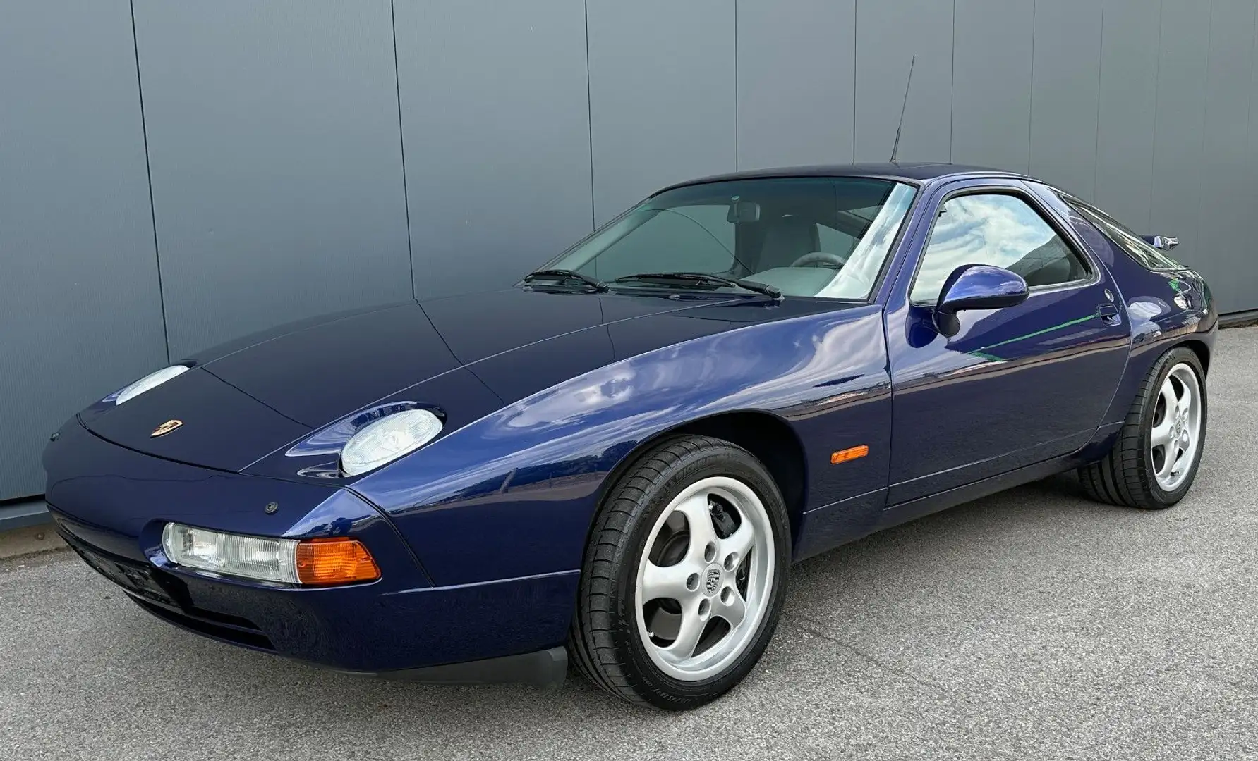 Porsche 928 GTS HZulassung/ Scheckheft/ deutsch/ Gemballa Blau - 1