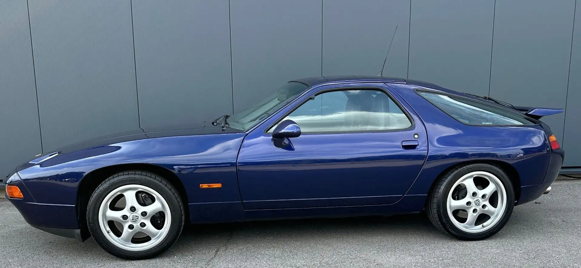 Porsche 928 GTS HZulassung/ Scheckheft/ deutsch/ Gemballa Blau - 2