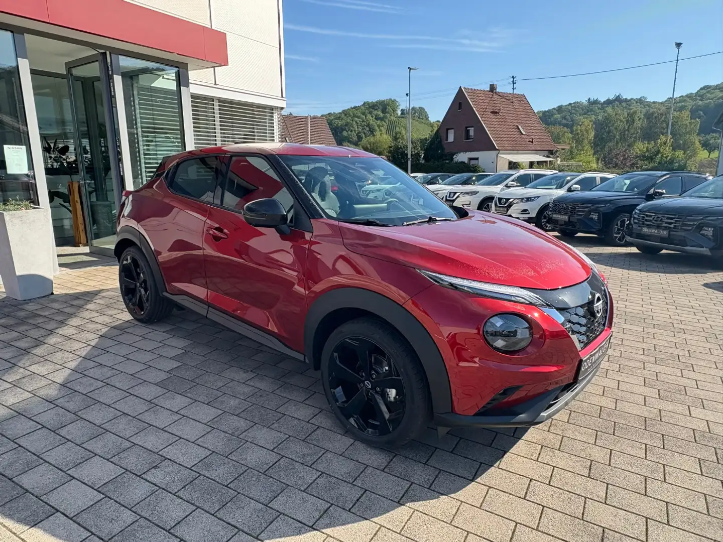 Nissan Juke 1.6 Tekna ACC+LED+Navi+SHZ+Winterp.+360+LM Rot - 2