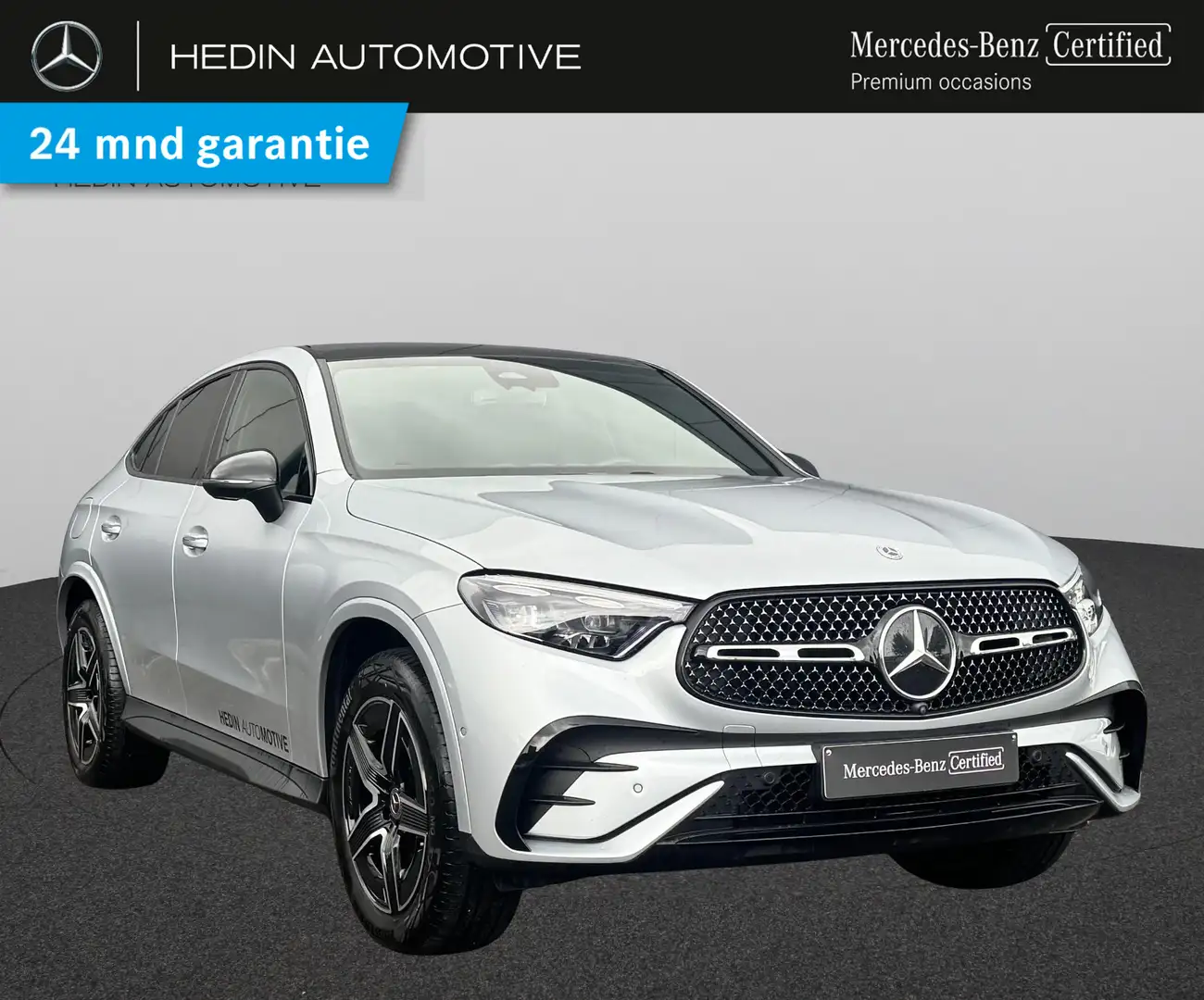 Mercedes-Benz GLC 300 DE 4MATIC Coupé AMG Line | Panoramisch Dak | Head- Zilver - 1