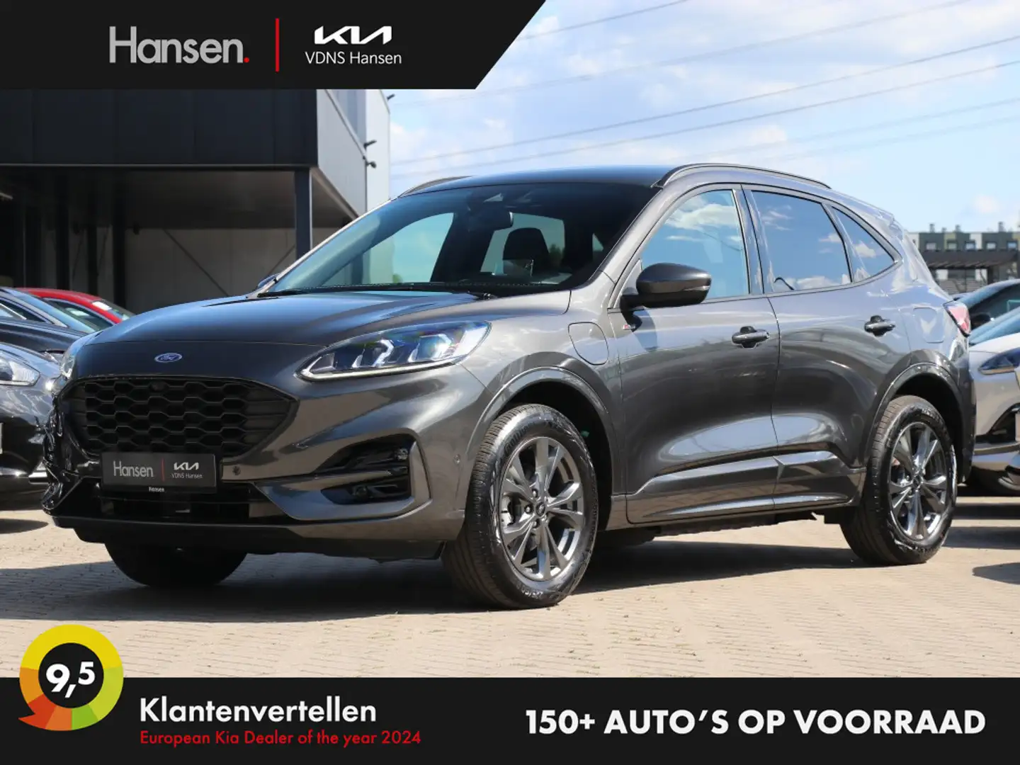 Ford Kuga 2.5 PHEV ST-Line X I Leder I Head-up I Keyless I D Grey - 1