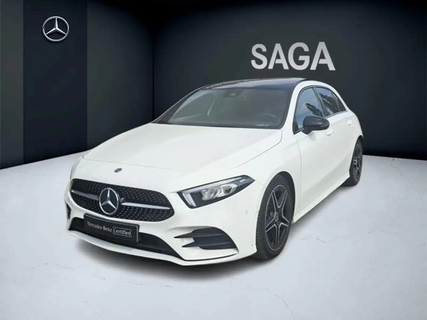 Mercedes-Benz A 180 d AMG Pack Night Pano Blanco - 1