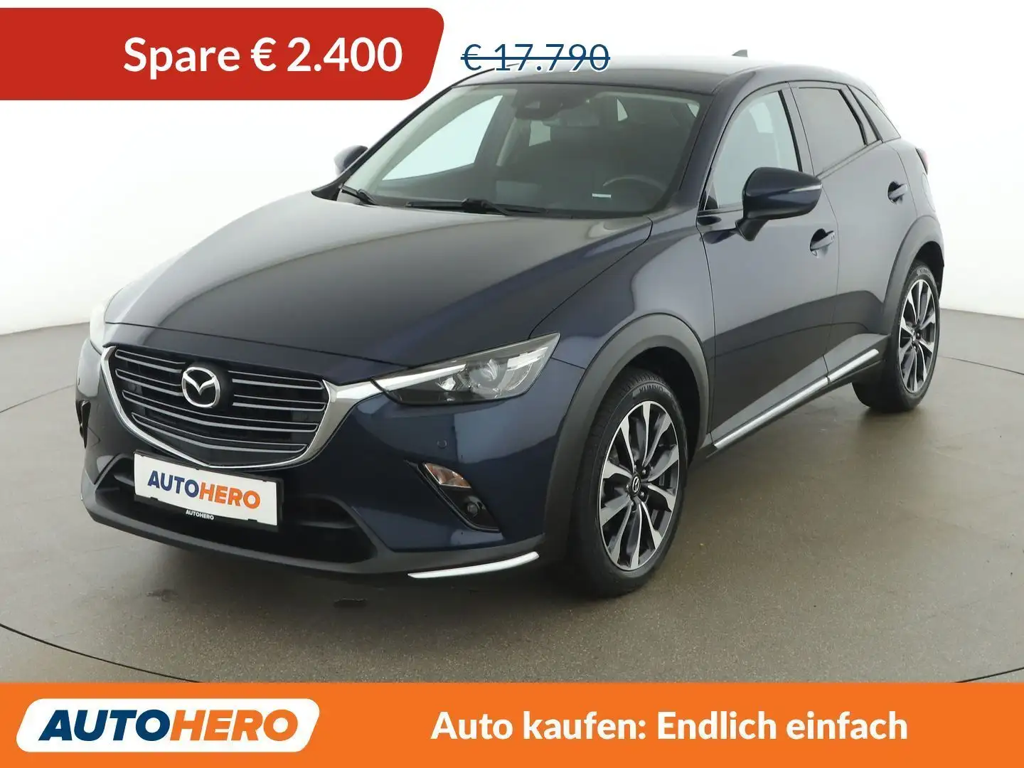 Mazda CX-3 2.0 Revolution *LED*SPUR*TOT*HUD* Blau - 1