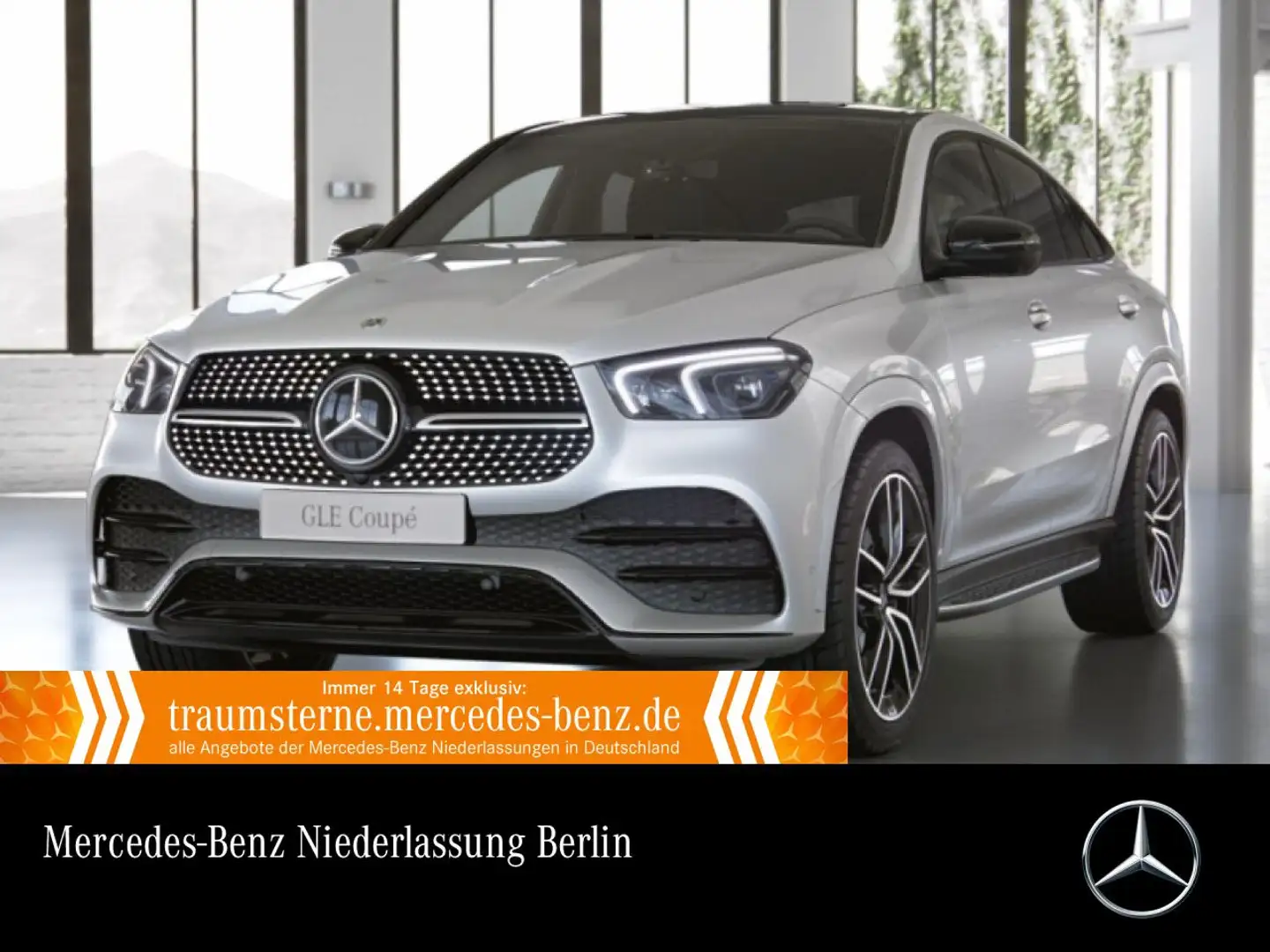 Mercedes-Benz GLE 400 d Coupé 4M AMG+NIGHT+PANO+360+MULTIBEAM Weiß - 1