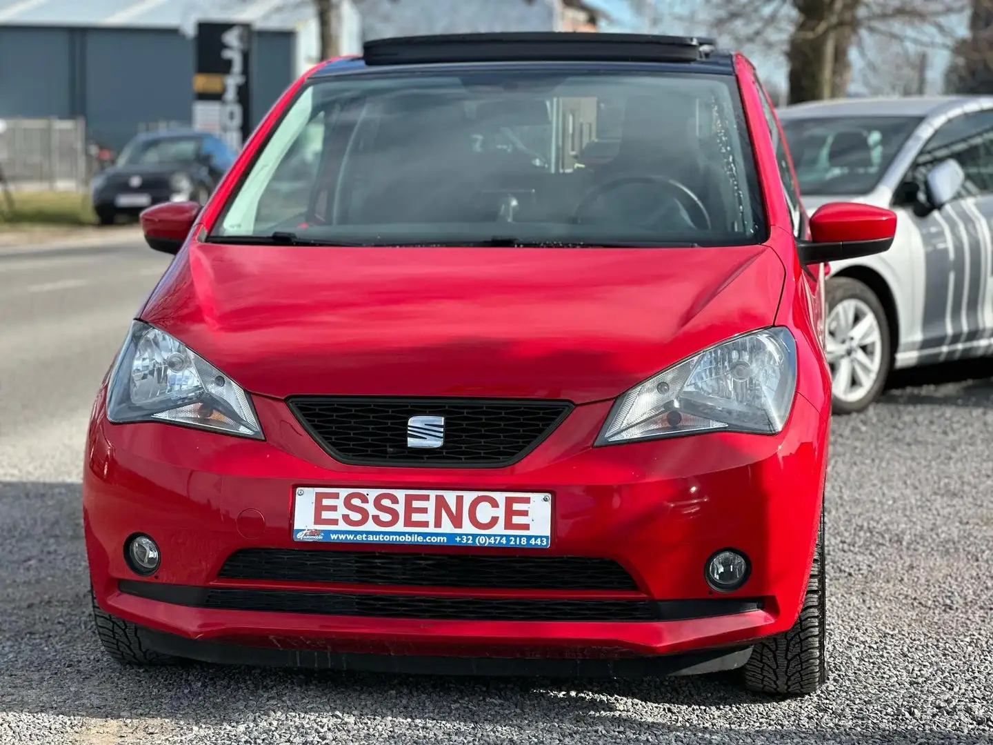 SEAT Mii 1.0i *CLIM*GPS*PANORAMIQUE* Rouge - 1