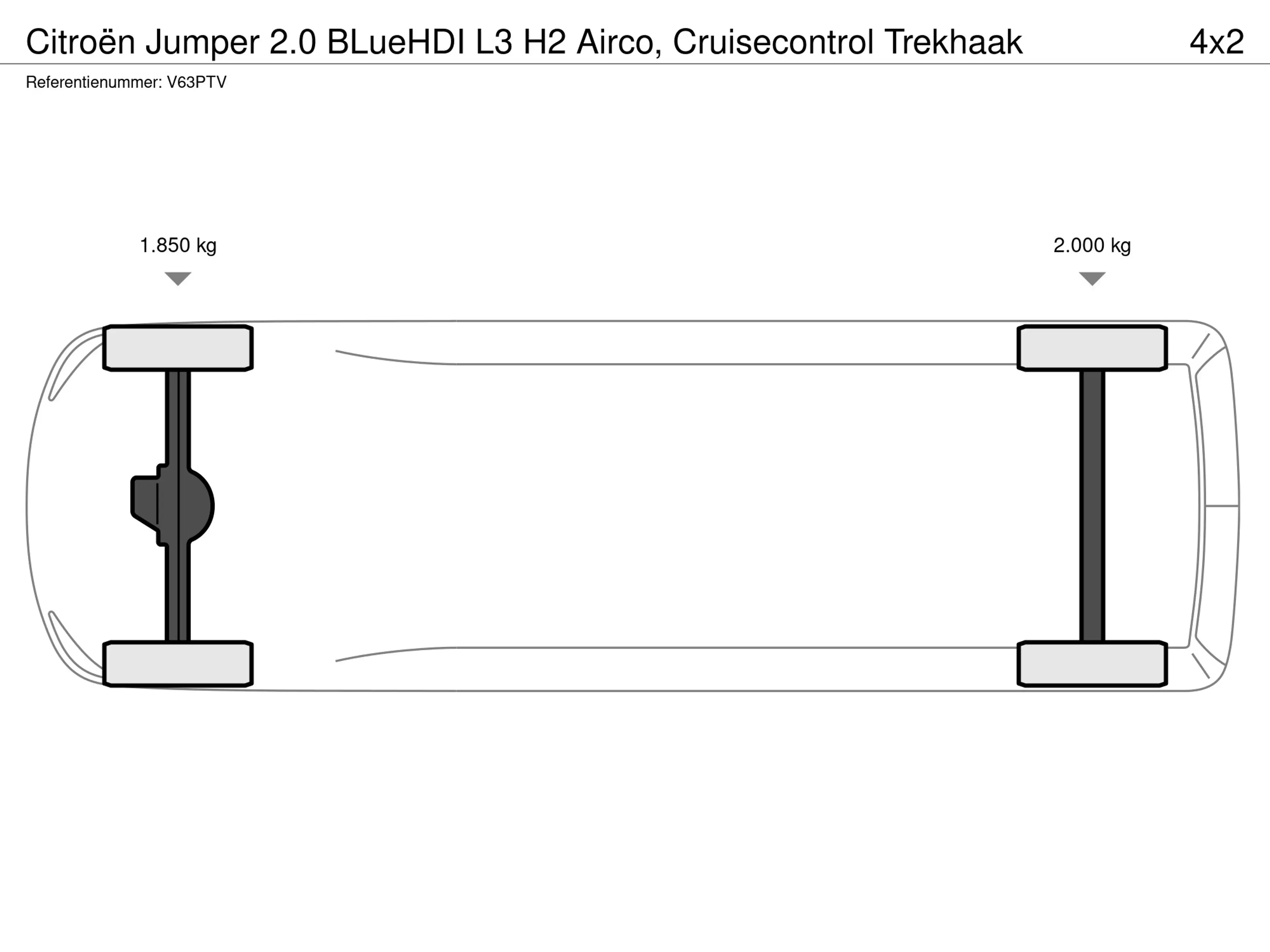 Citroen Jumper 2.0 BLueHDI L3 H2 Airco, Cruisecontrol Trekhaak — photo 15