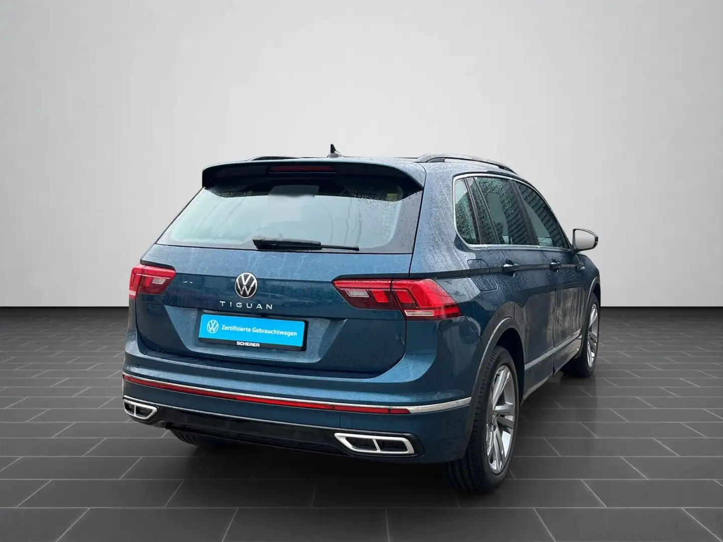 Volkswagen Tiguan 1.5 TSI R-Line DSG 360°KAMERA ACC APP-CON Blau - 2