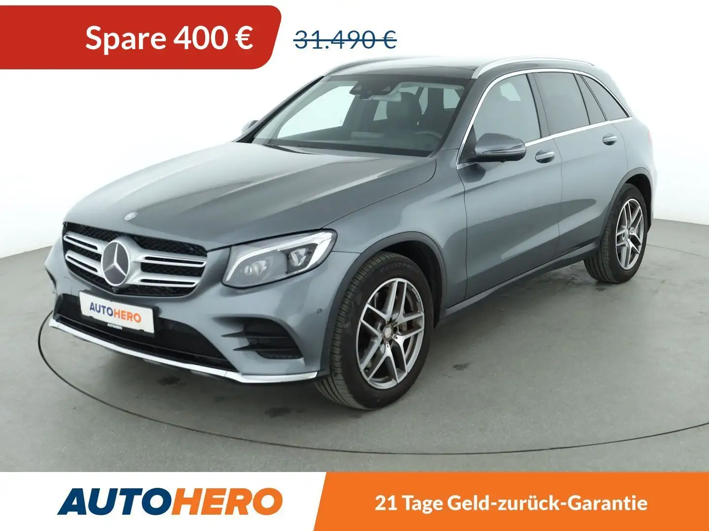 Mercedes-Benz GLC 250 GLC 250 4Matic AMG Line Aut.*NAVI*LED*360°CAM*SPUR Grau - 1