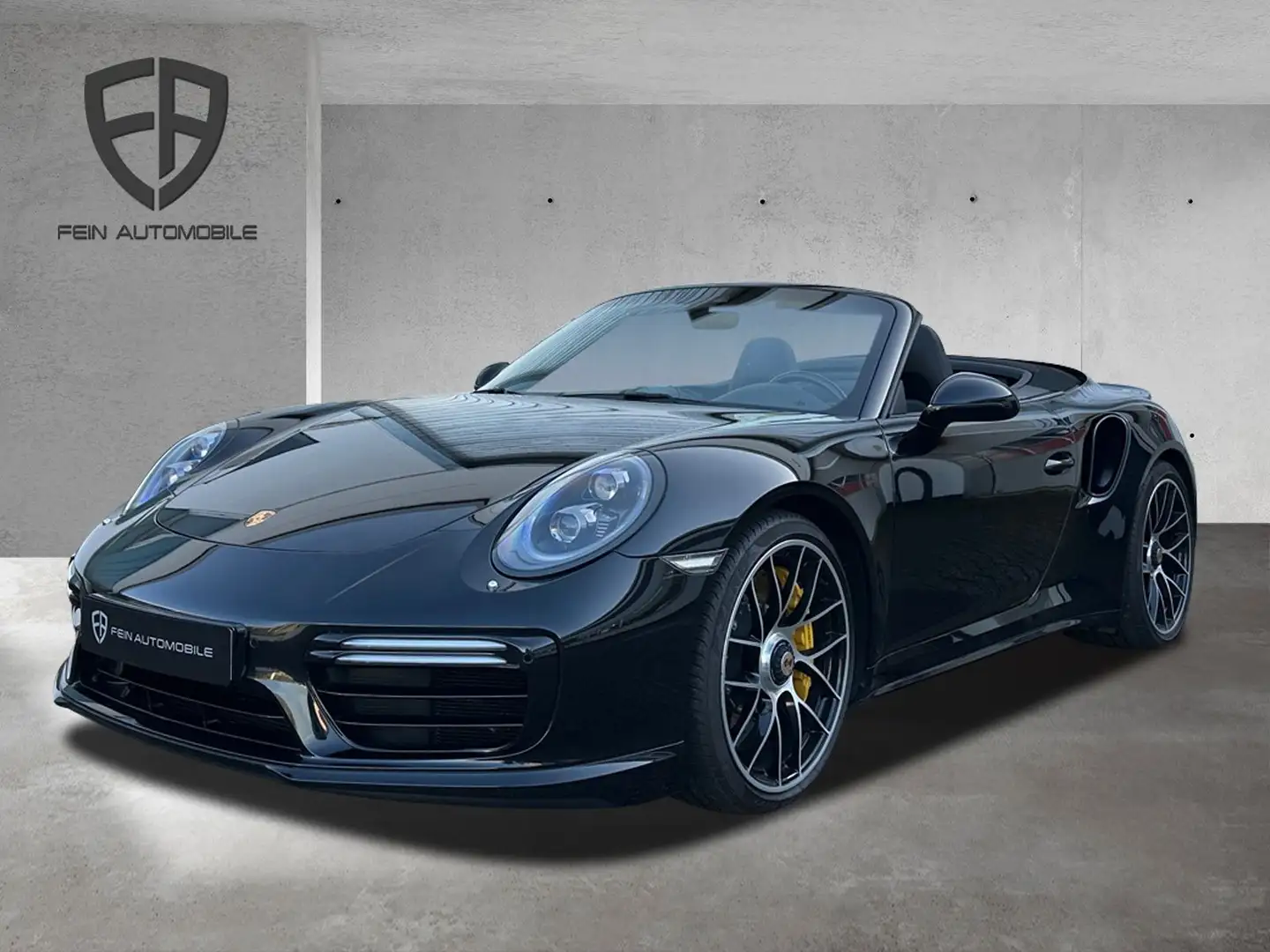 Porsche 991 911 991.2 TurboS Cabrio*LED*Sitzbelüft*Approved* Nero - 2