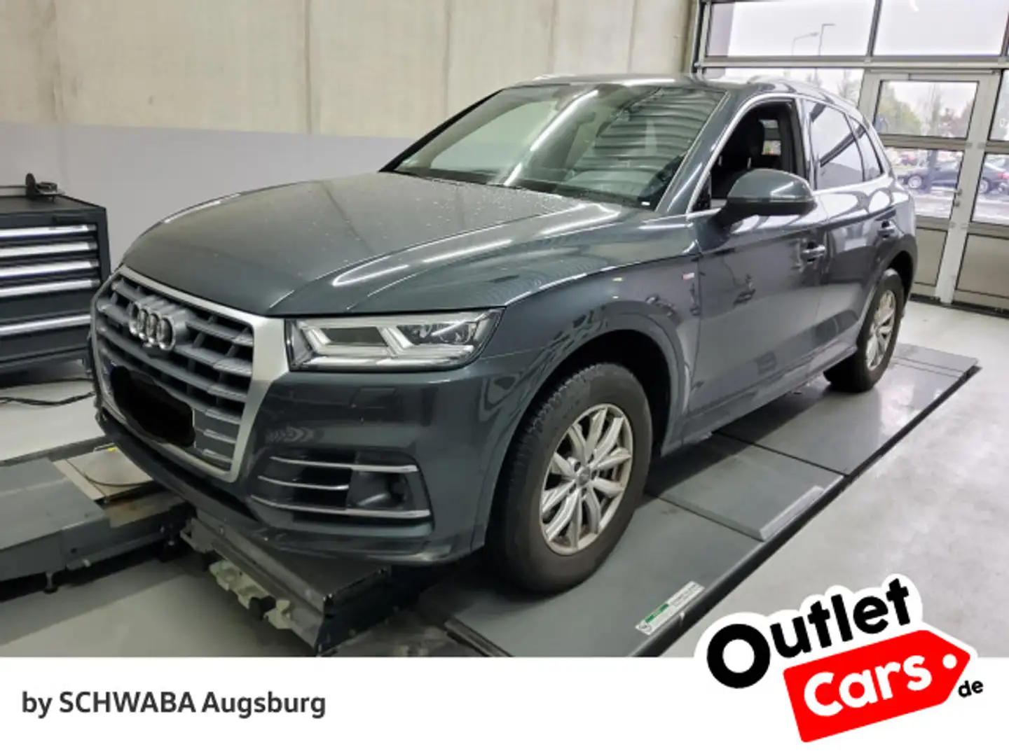 Audi Q5 sport 2.0 TFSI qu. 3x S line Gris - 1