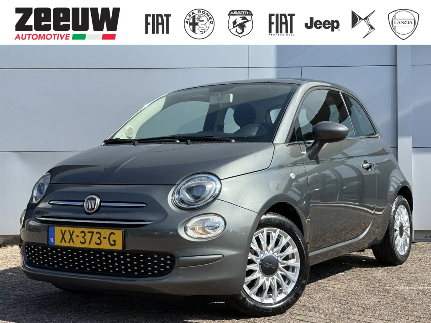 Fiat 500 1.2 Lounge 69 PK | Carplay | Pano | Airco | Cruise Gris - 1