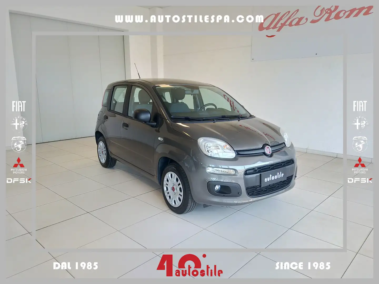 Fiat Panda Panda 1.2 EasyPower GPL KM0 Grijs - 1