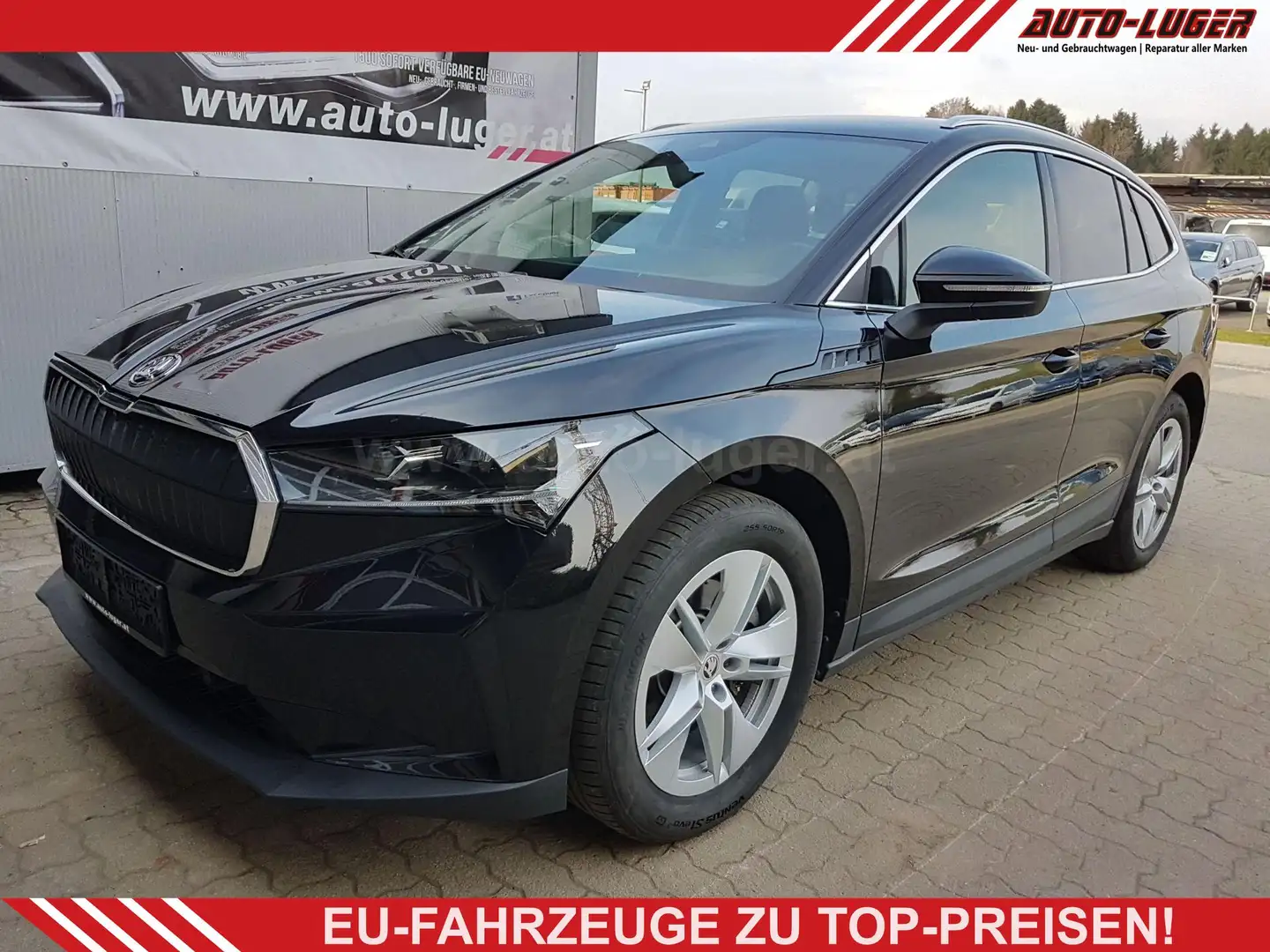 Skoda Enyaq 80 Loft iV 82kWh 150 kW (204 PS), Automatik Schwarz - 1
