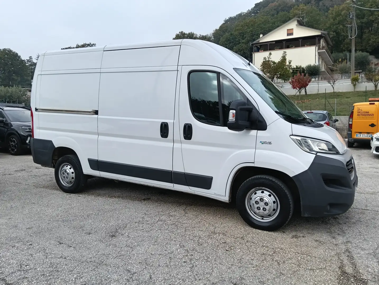 Fiat Ducato furgone 3000  CNG PM/TM Blanc - 2