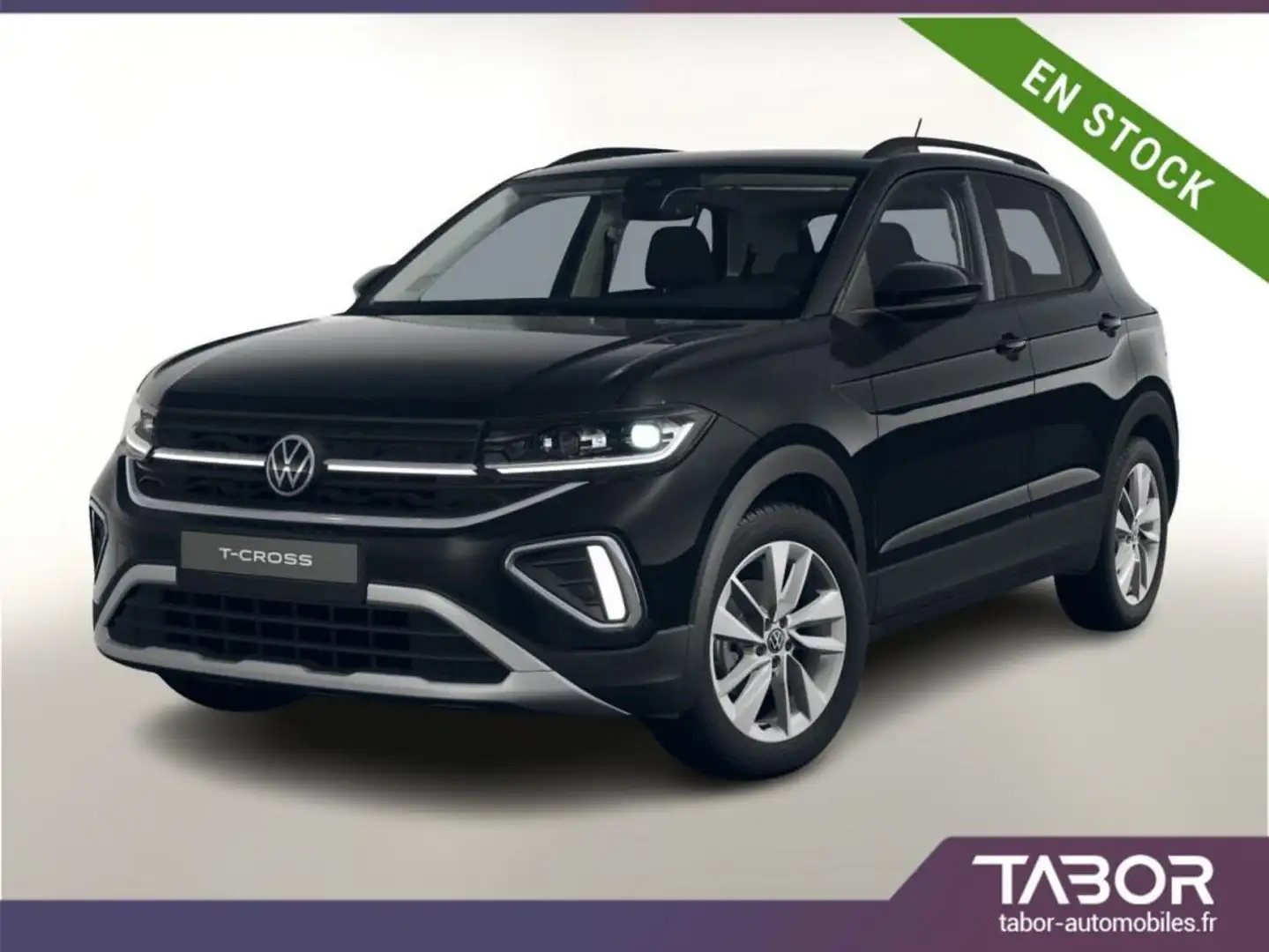 Volkswagen T-Cross 1.0 TSI 115 DSG IQ.Light 17p Noir - 1