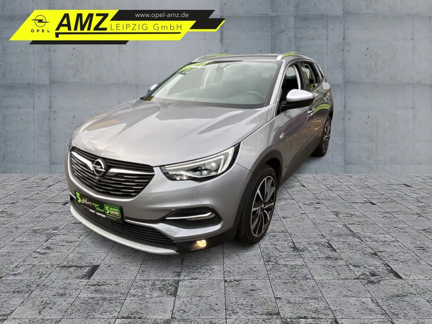 Opel Grandland X 1.6 Hybrid |Allrad|Rückf.Kamera|Navi Silber - 1