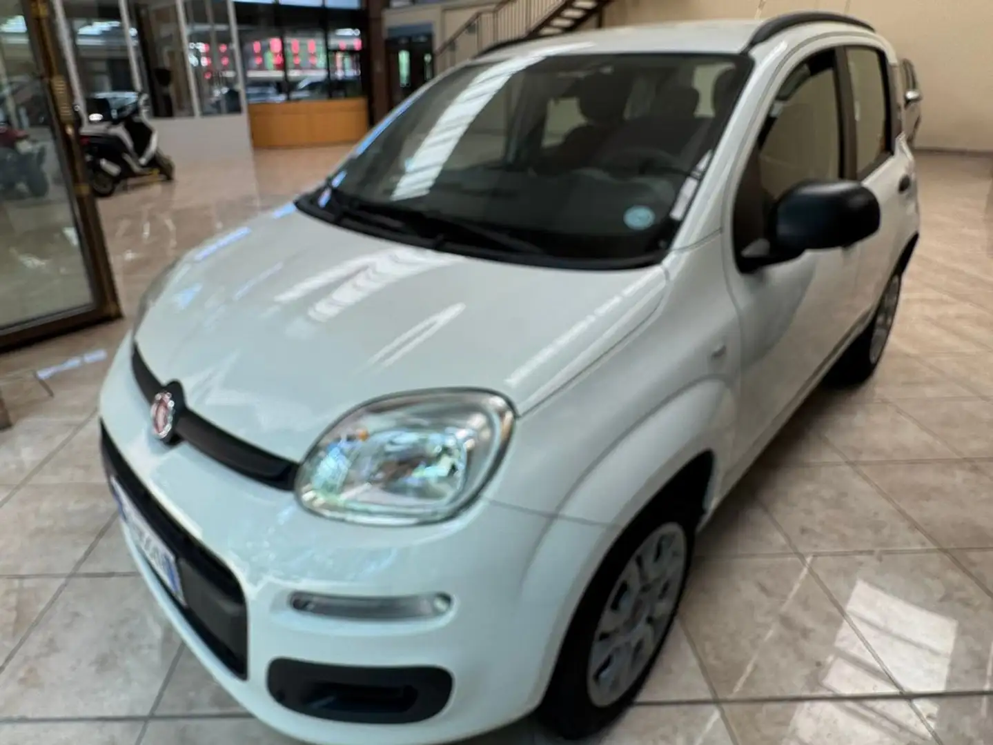 Fiat Panda Panda 0.9 t.air t. natural power Easy 80cv E6 Blanc - 1