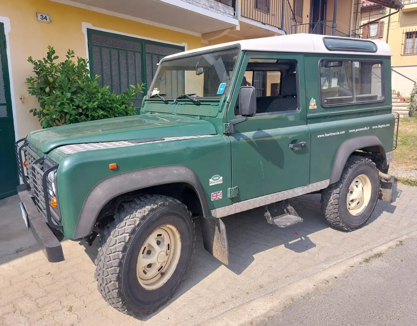 Land Rover Defender Defender 90 2.5 tdi Fam County Verde - 2