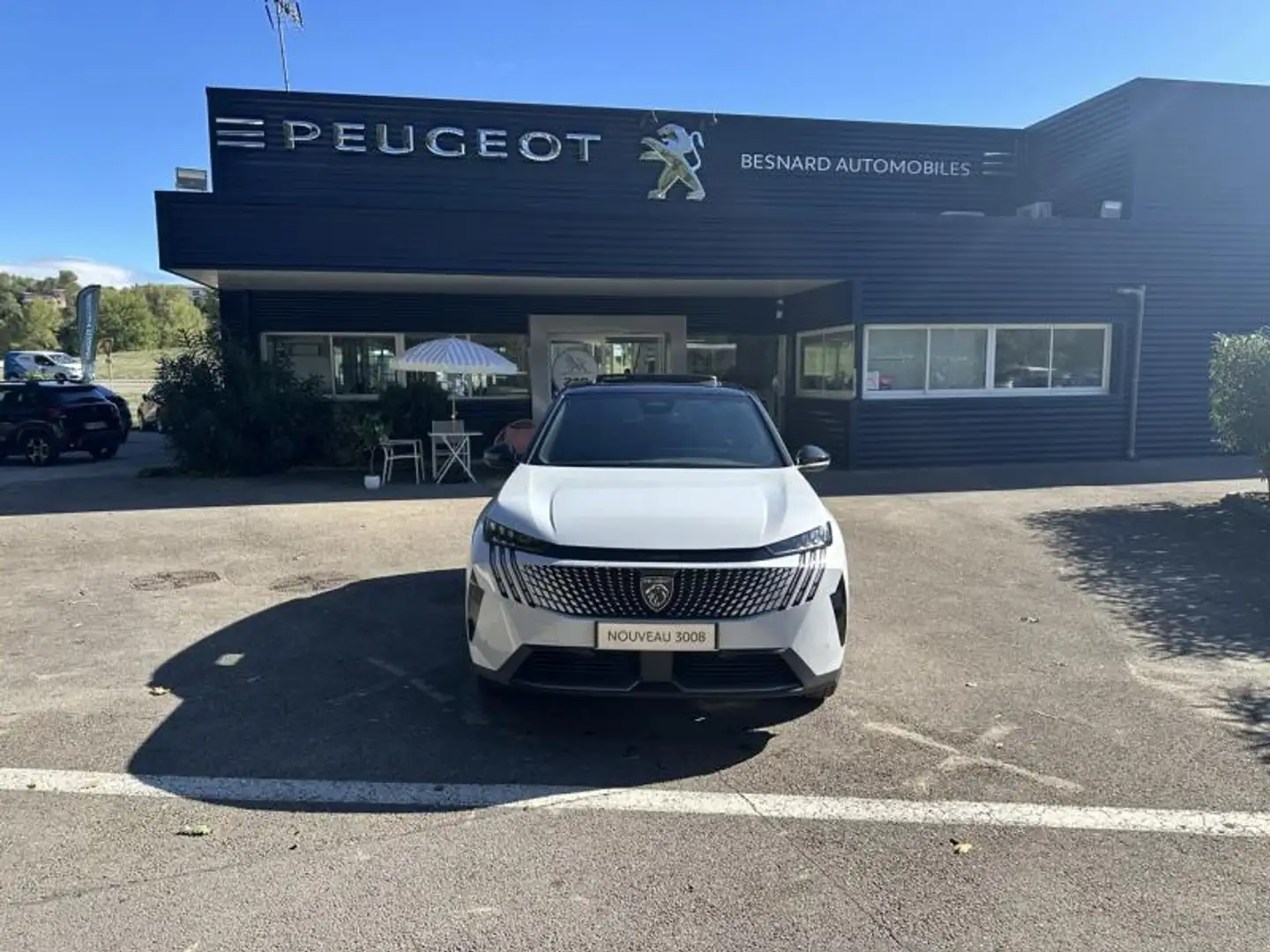 Peugeot 3008 1.2 Hybrid 136ch GT e-DCS6 Blanc - 2