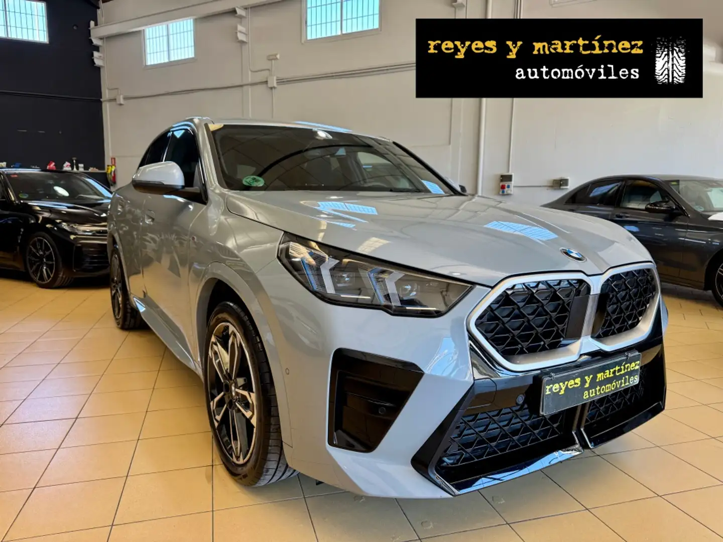 BMW X2 sDrive 18dA M Sport Gris - 2