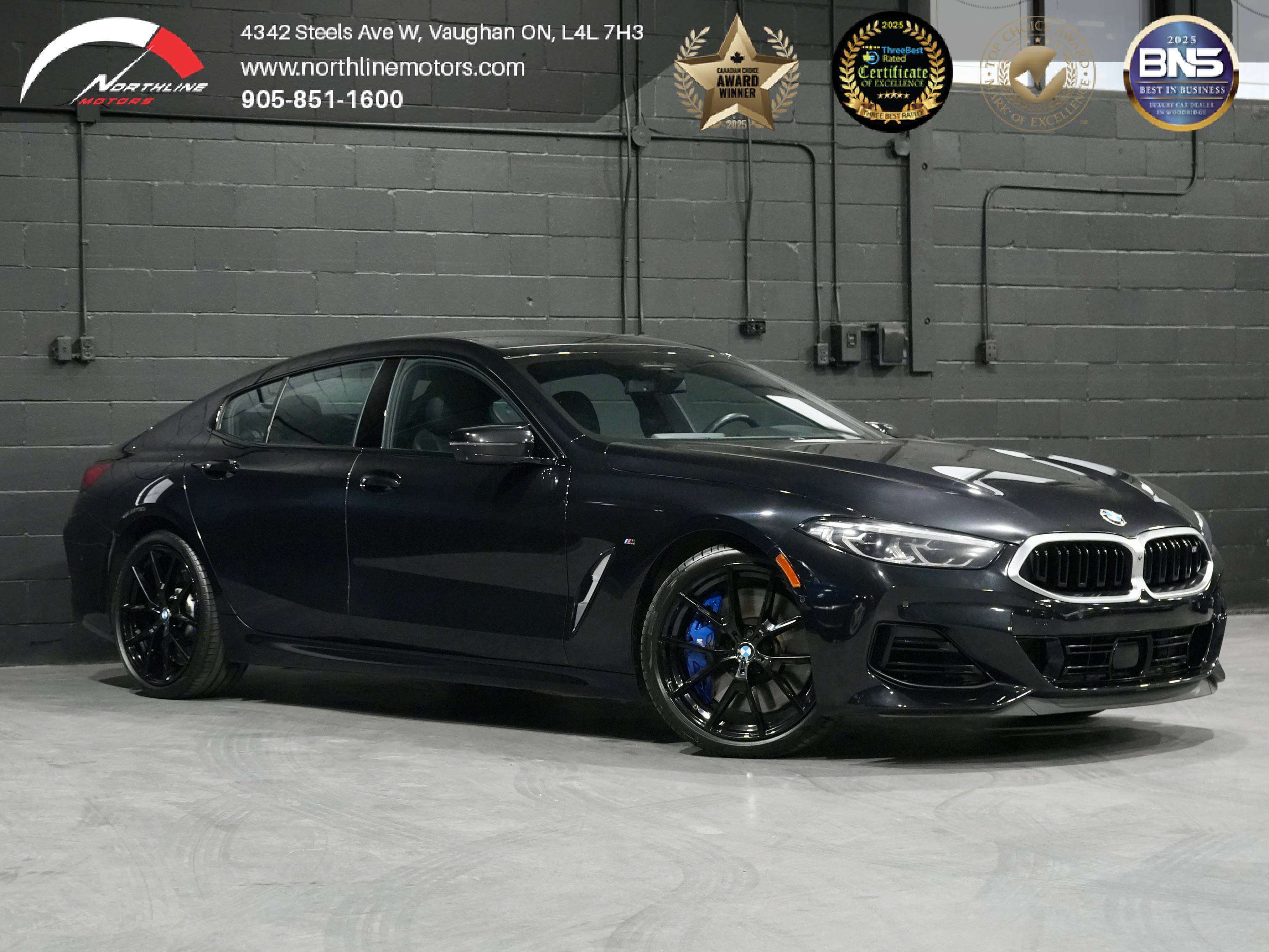 Black 2023 BMW 8 Series Coupe All-Wheel Drive Automatic