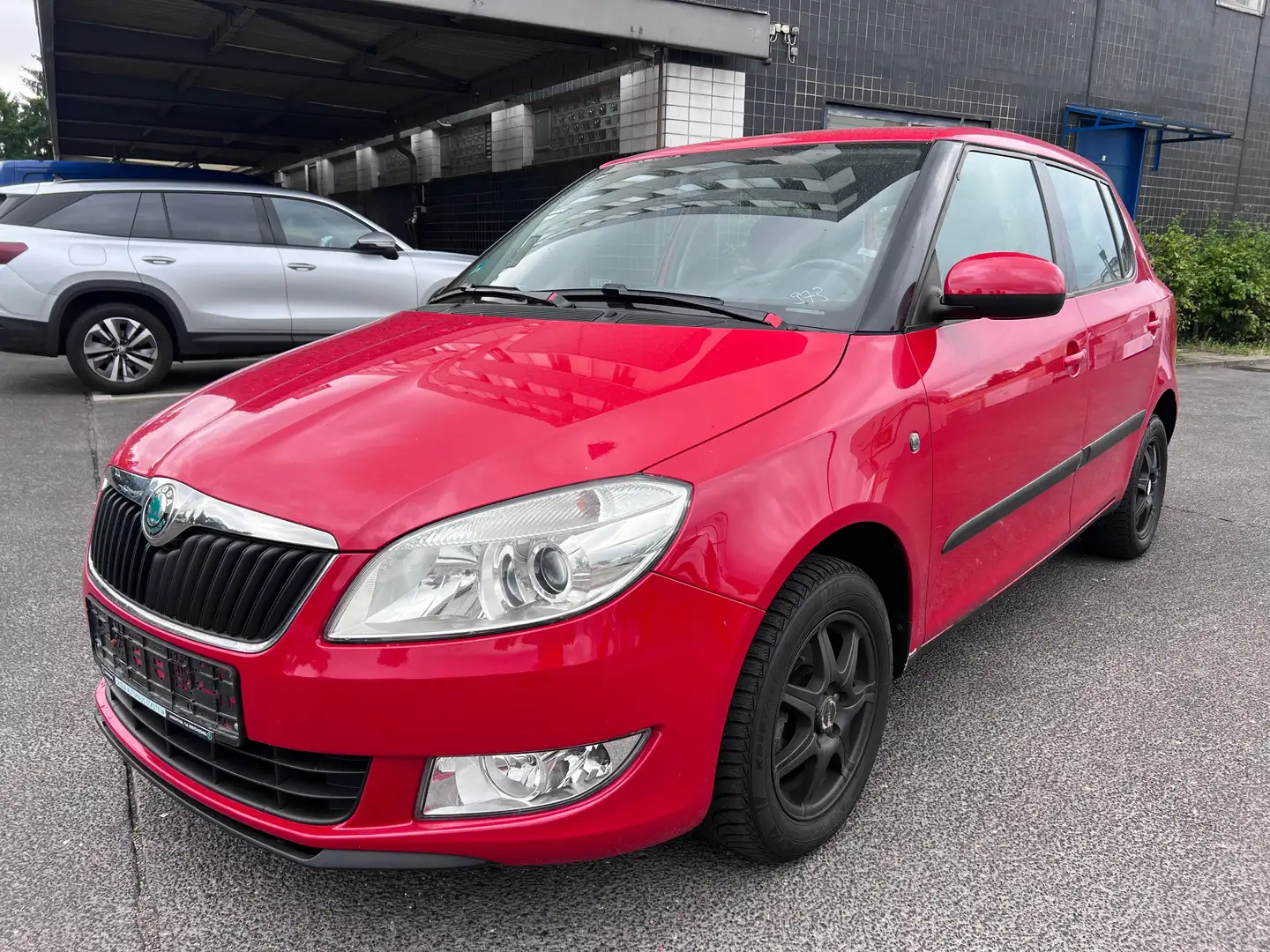 Skoda Fabia 1.2 Sitzh Tempo Klimaauto AUX BC ISOFIX el.Fenster Rot - 1