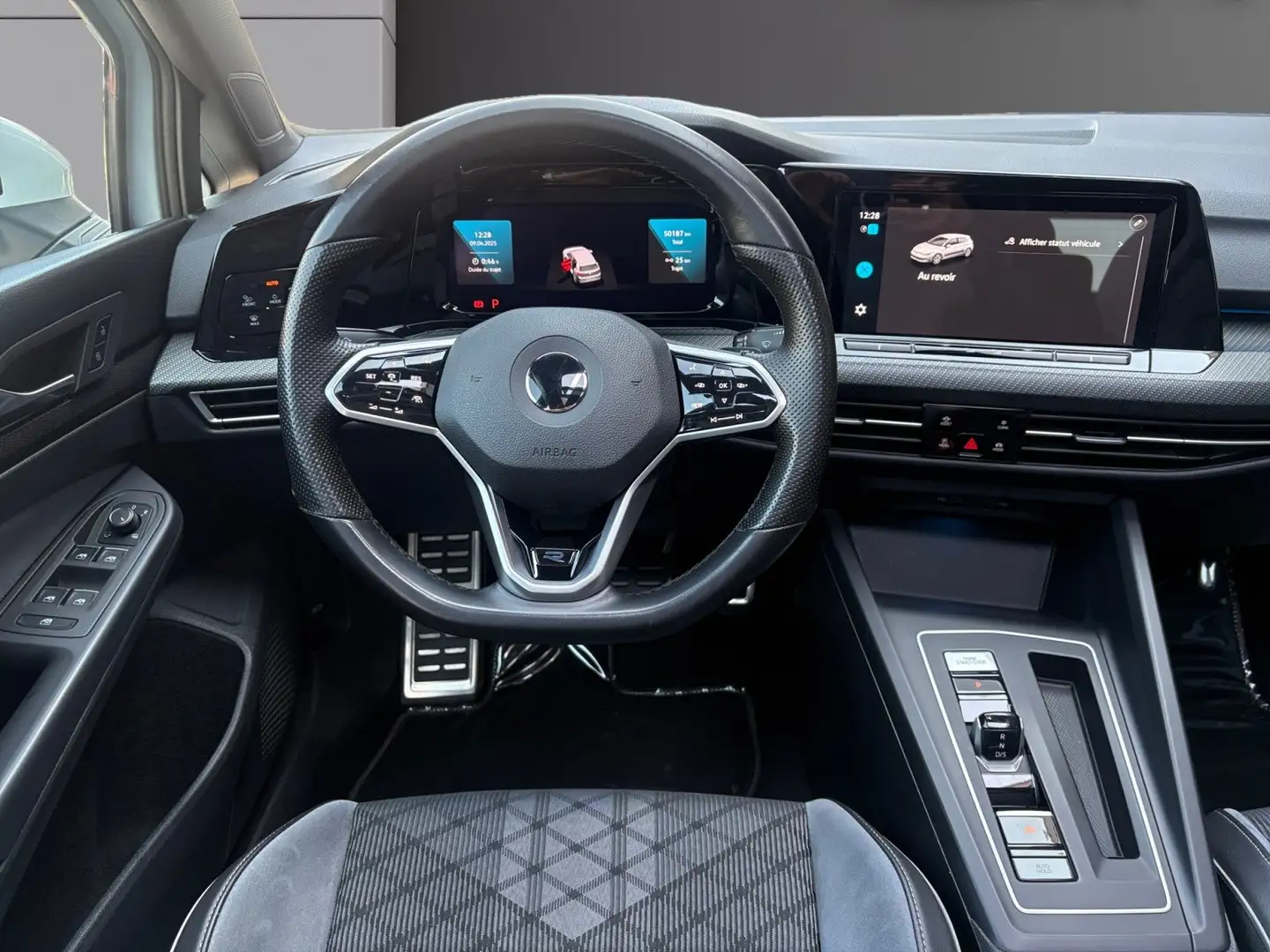 Volkswagen Golf Golf 2.0 TDI SCR 150 DSG7 R-Line Blanc - 2