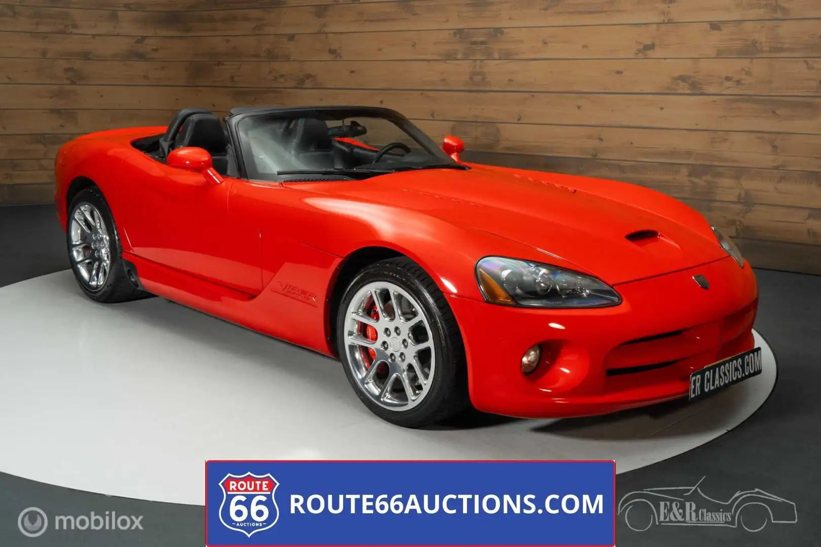 Dodge Viper SRT-10 cabriolet | Route 66 Auctions Червоний - 1