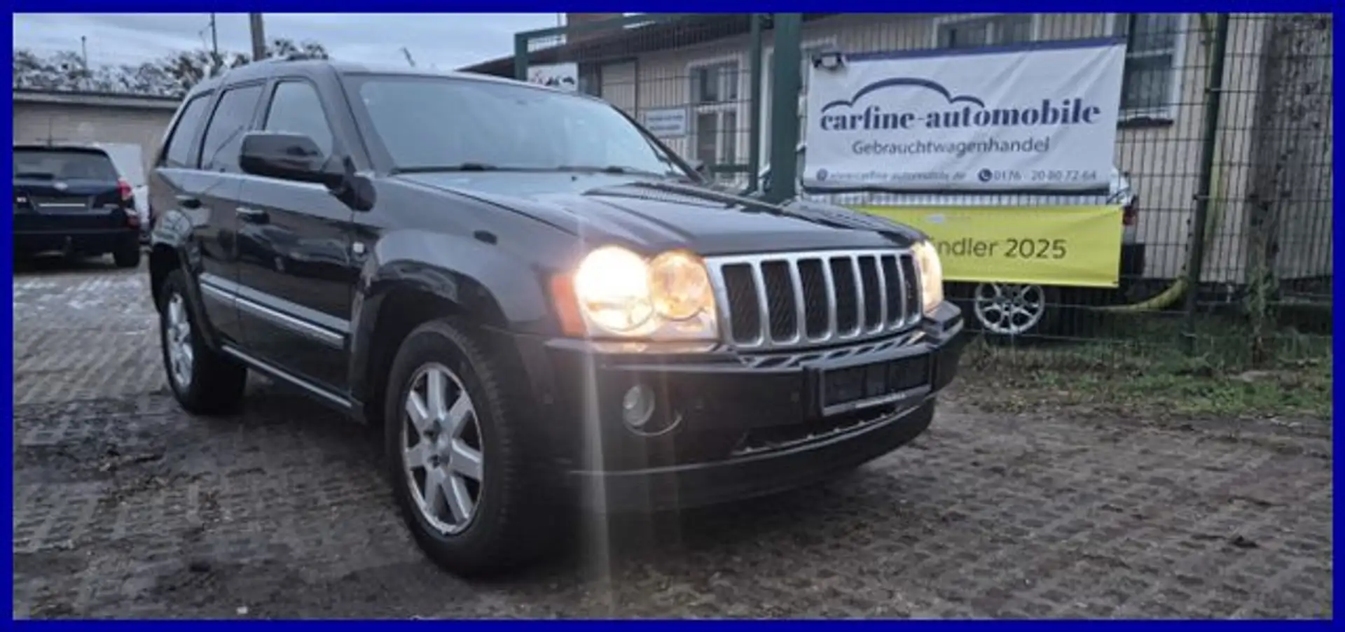 Jeep Grand Cherokee Gr.Cherokee 3.0 CRD Top-Ausstg. R-CAM DAB HU:NEU Schwarz - 1