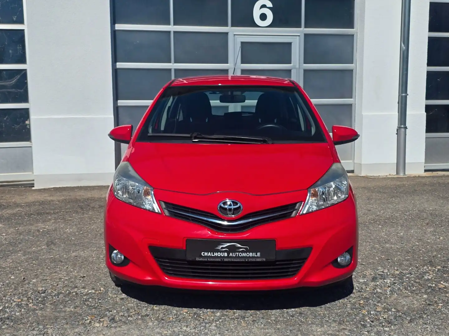 Toyota Yaris 1,0 VVT-i *KLIMA*HU 08/26 Rot - 2