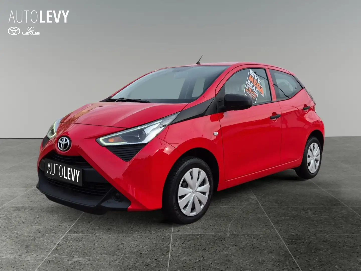 Toyota Aygo 1.0 x-business Facelift*Allwetter*Klima Rot - 2