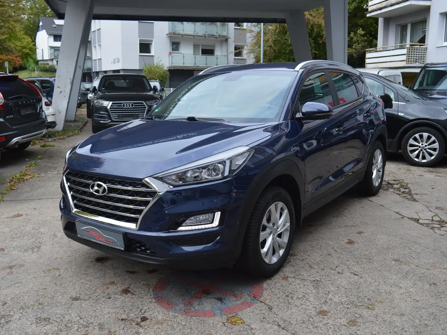 Hyundai TUCSON Trend 2WD*Navi*Sitzheizung*Rückfahrkamera* Blau - 1