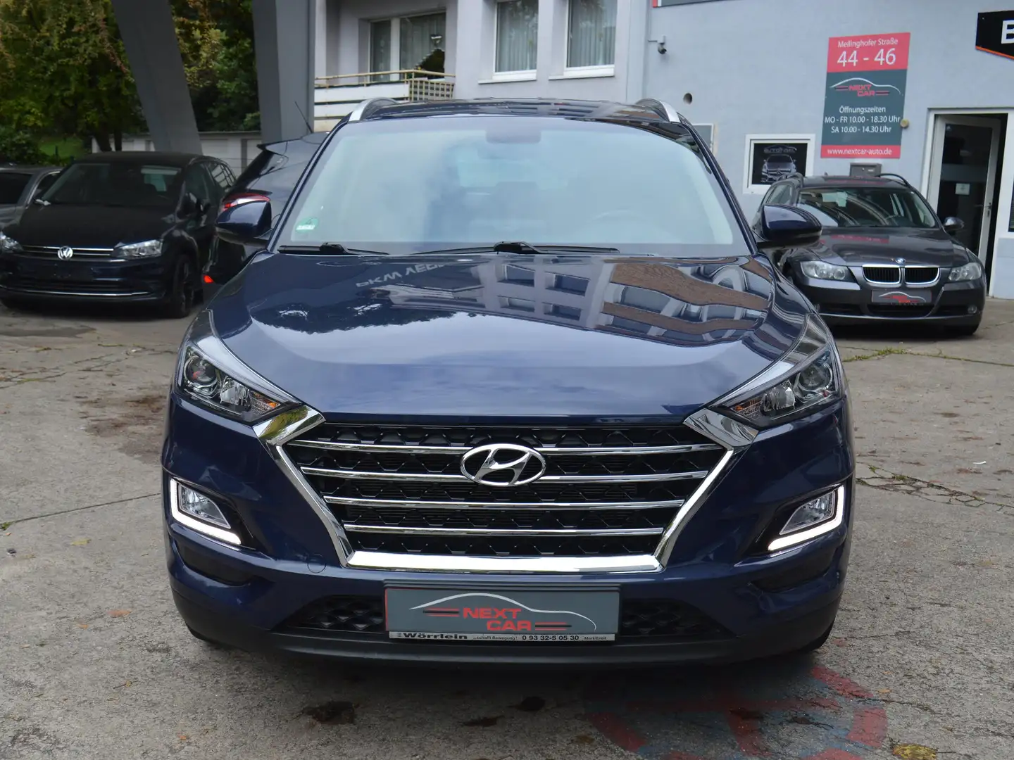 Hyundai TUCSON Trend 2WD*Navi*Sitzheizung*Rückfahrkamera* Blau - 2