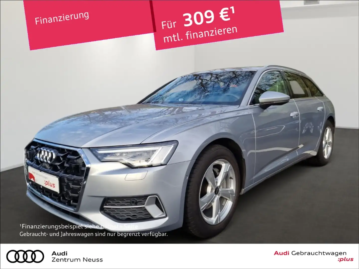 Audi A6 Avant advanced 40 TDI S tronic Argent - 1