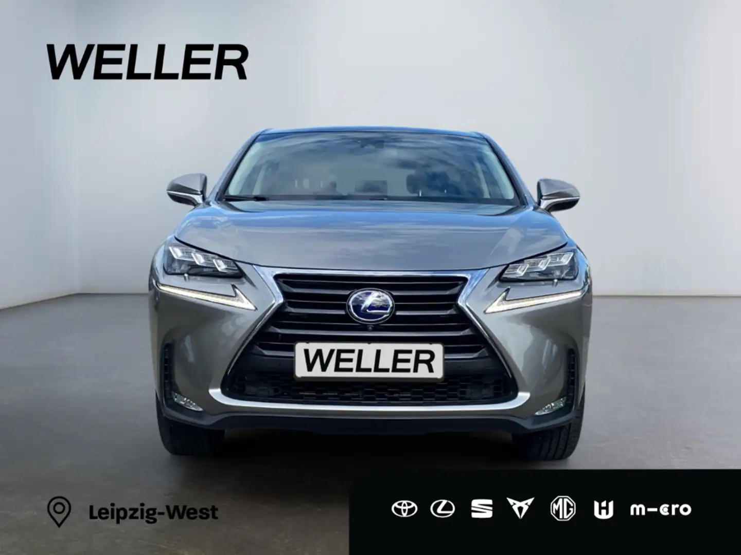 Lexus NX 300h E-FOUR Luxury Line *LED*AHK*360*HUD*Pano* Silber - 2