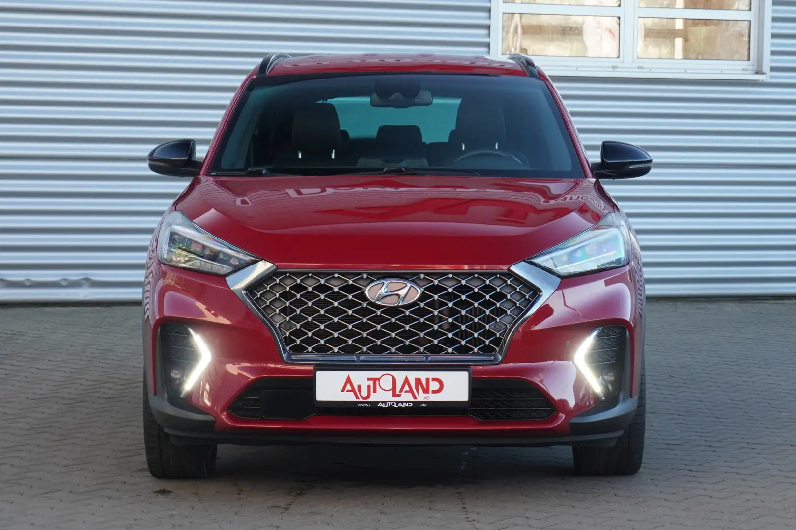 Hyundai TUCSON 1.6 T-GDI N Line 2WD LED Totwinkel Kamera Rouge - 2