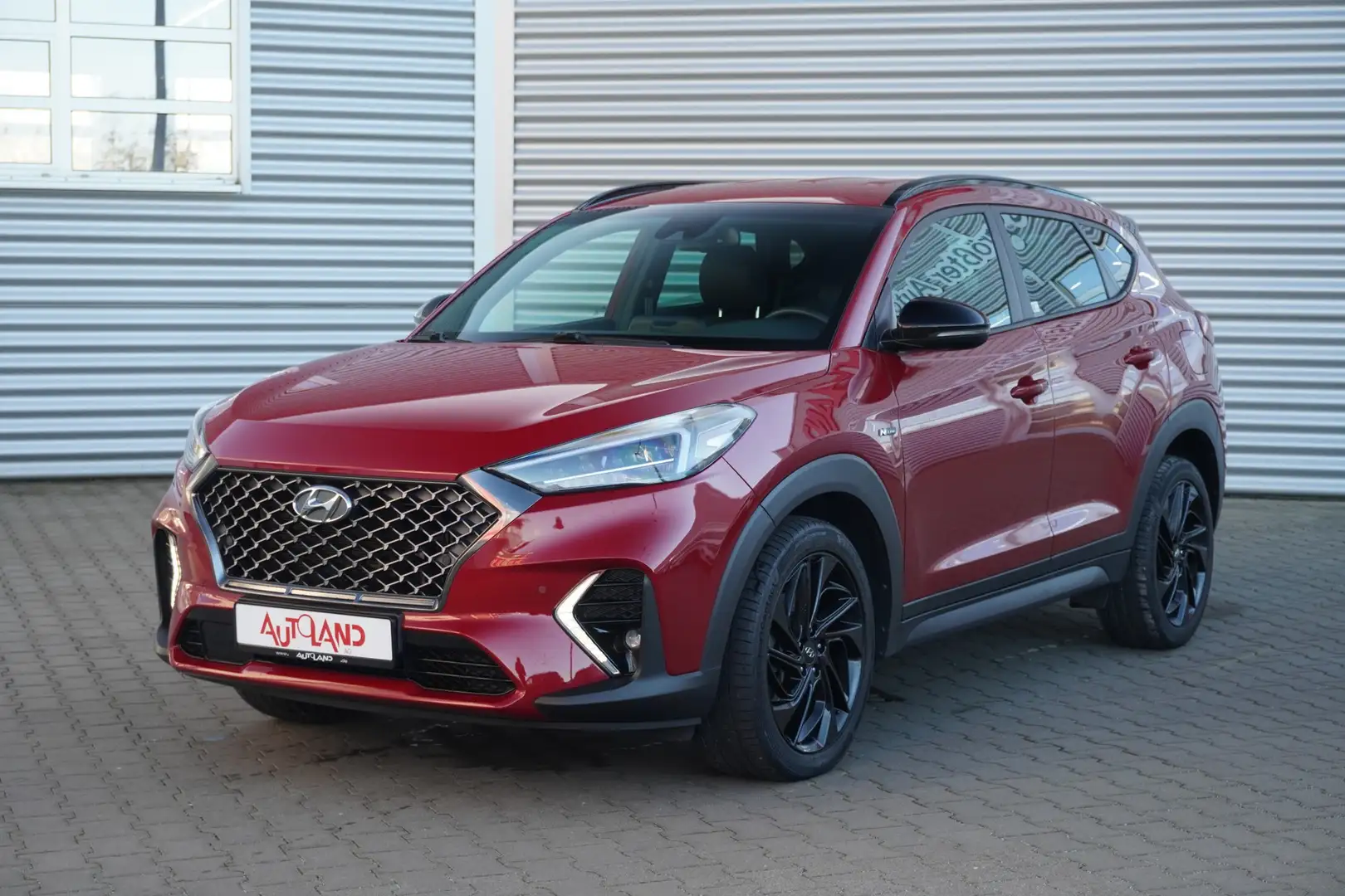 Hyundai TUCSON 1.6 T-GDI N Line 2WD LED Totwinkel Kamera Rouge - 1