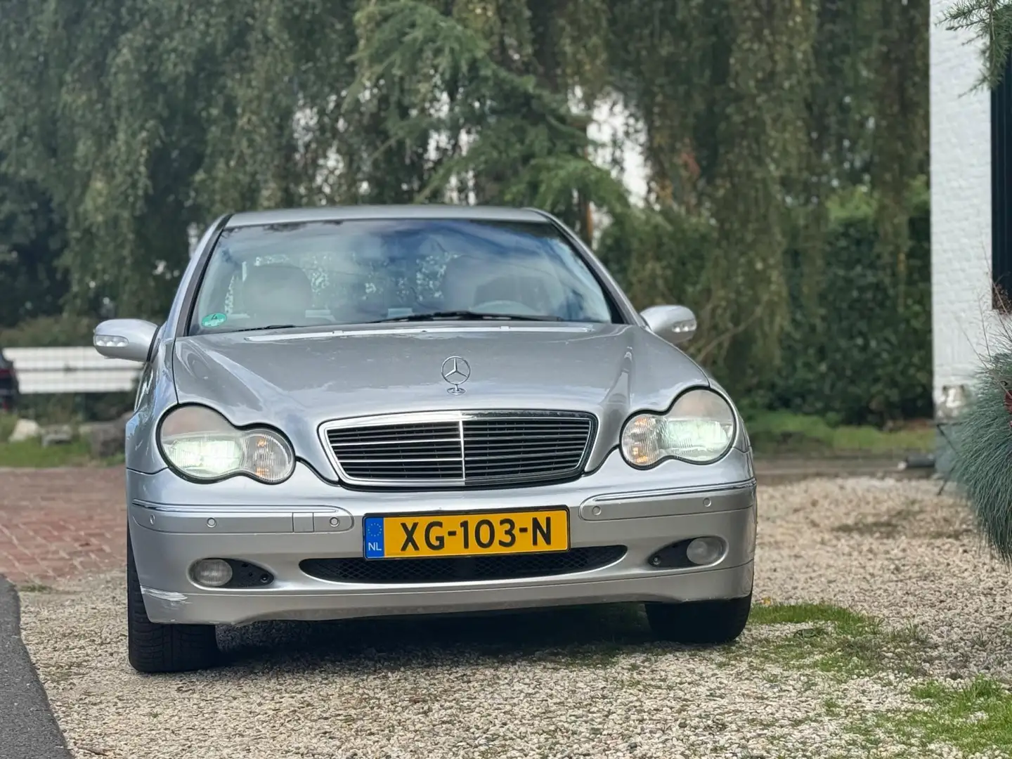 Mercedes-Benz C 240 Elegance|Clima|PDC|Trekhaak|Cruise|Leder| Grijs - 2