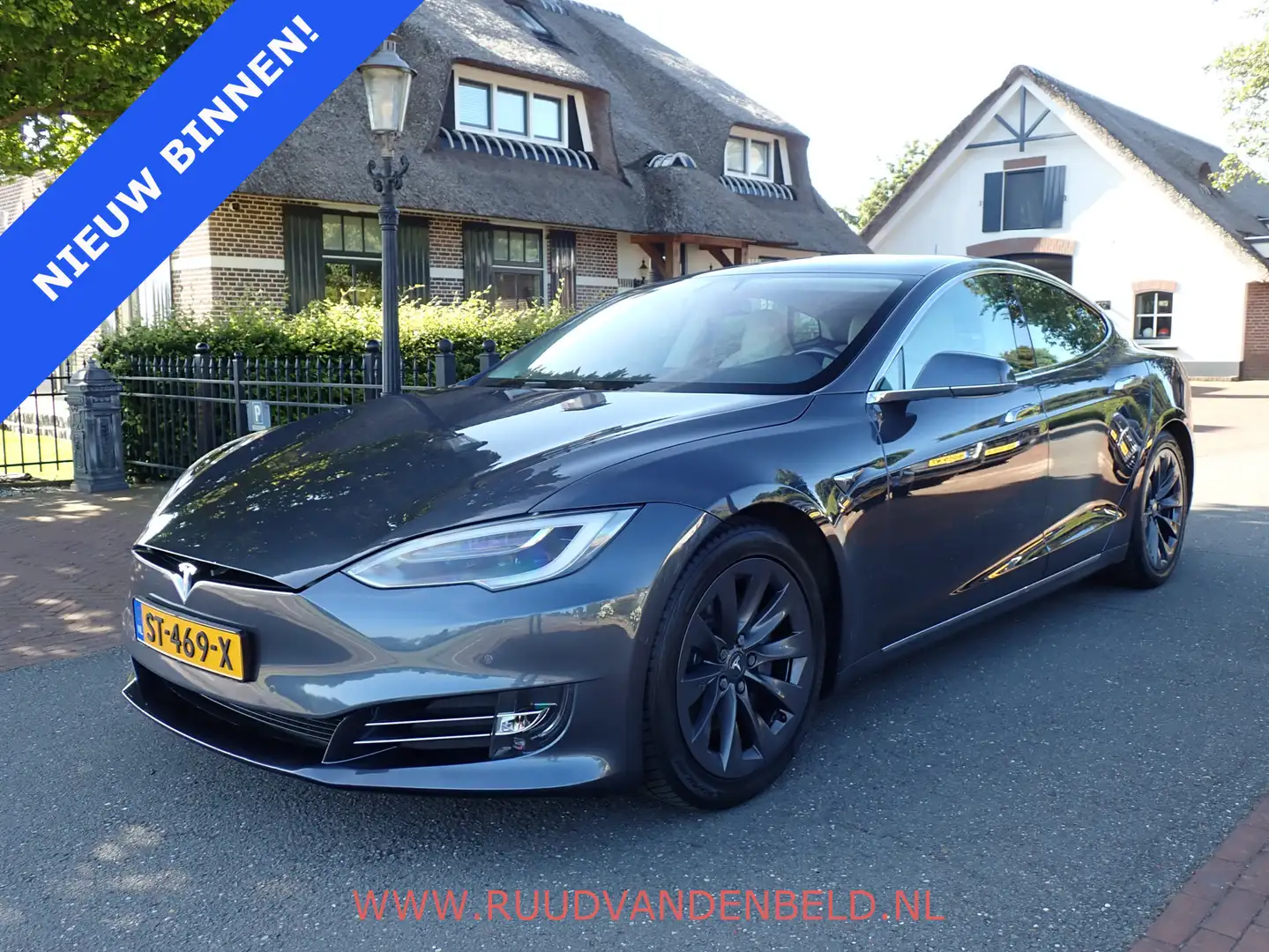 Tesla Model S 75D 90%SOH MCU2 CCS ENHANCED-AUTOPILOT LUCHTVERING Grijs - 1