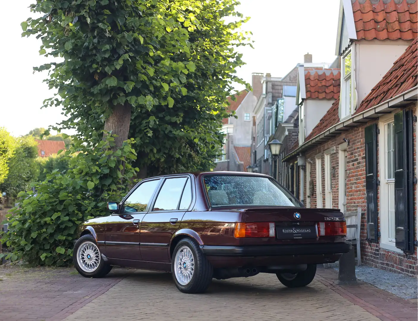 BMW 323 3-serie 323i | Burgund Rood - Perfecte staat Rood - 2