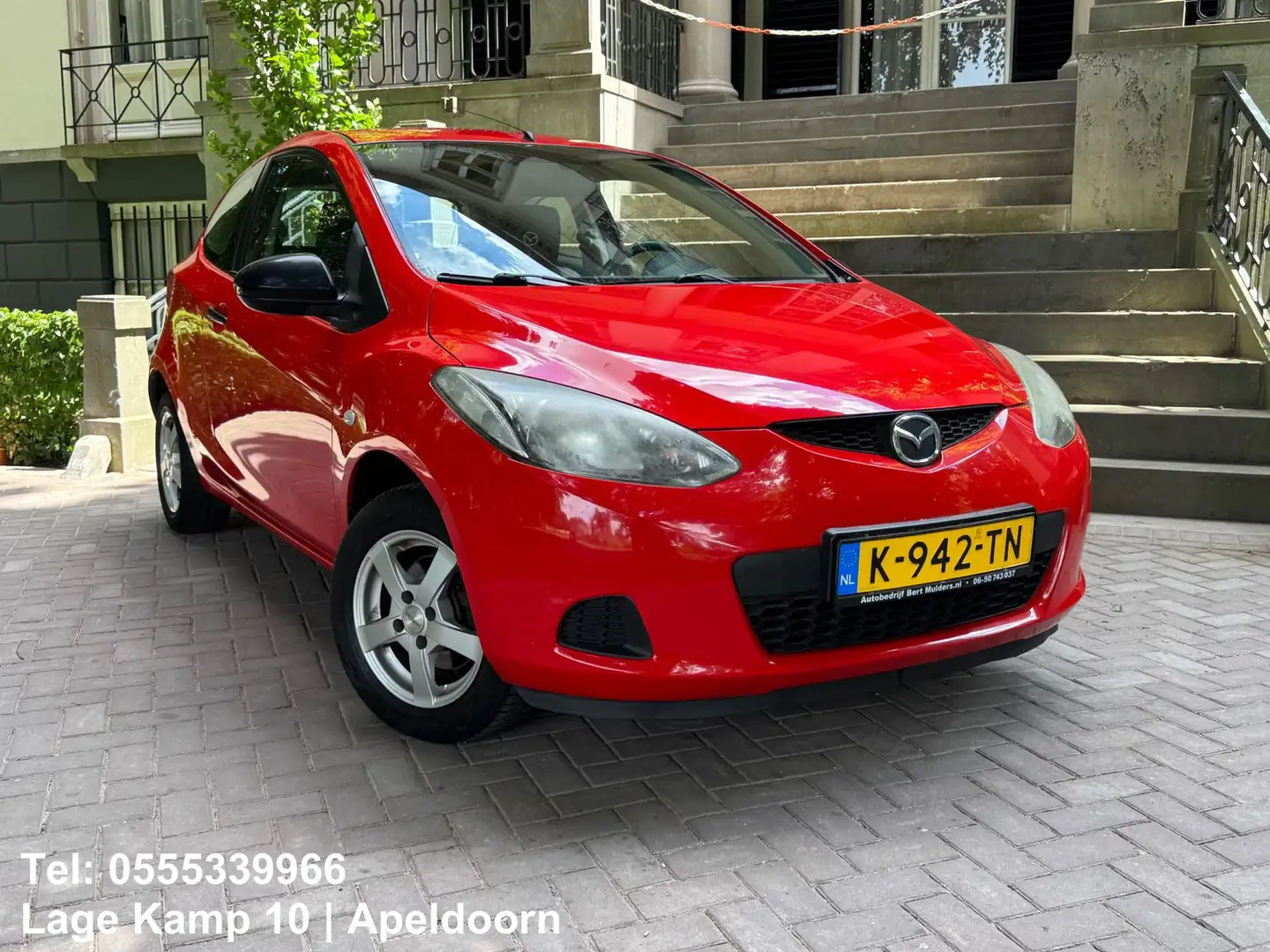 Mazda 2 1.3 S Apk Tot 15.08.2026 Lmv Multi media radio Rood - 2