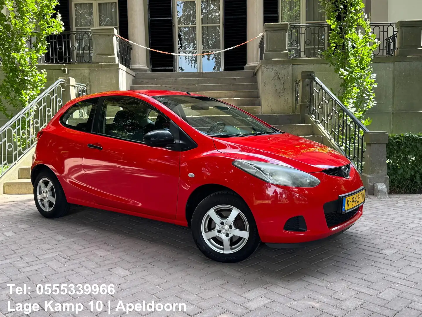 Mazda 2 1.3 S Apk Tot 15.08.2026 Lmv Multi media radio Rood - 1