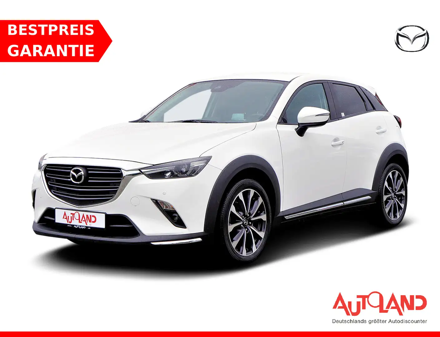 Mazda CX-3 2.0 Sports-Line LED Navi Totwinkel Head-Up Weiß - 1