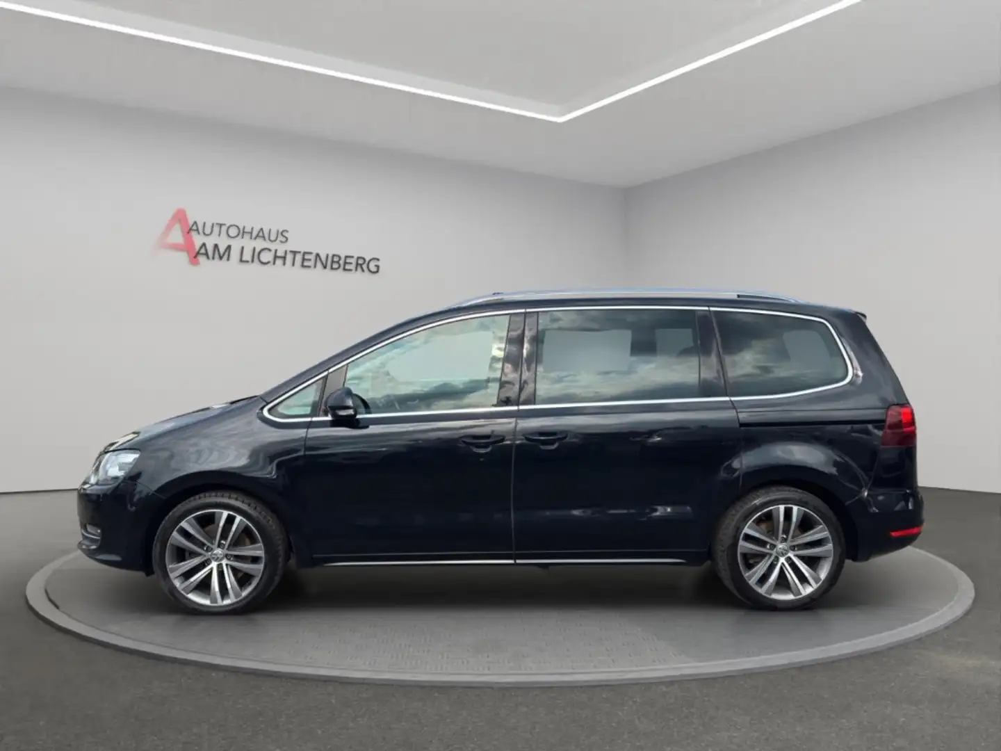 Volkswagen Sharan Highline 2.0 TDI  NAVI+AHK+PANO+7-SITZE+KLIMA Noir - 2